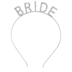 Silver Bride Headband